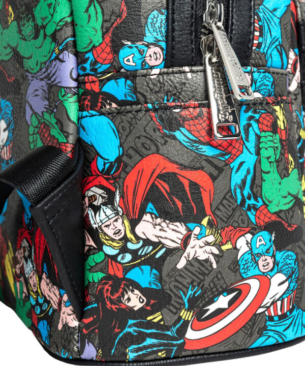 Mochila Marvel Loungefly 26cm - Imagen 6