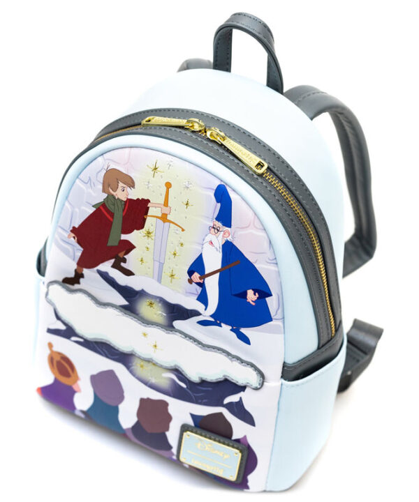 Mochila Merlin el Encantador Disney Loungefly 26cm - Imagen 3