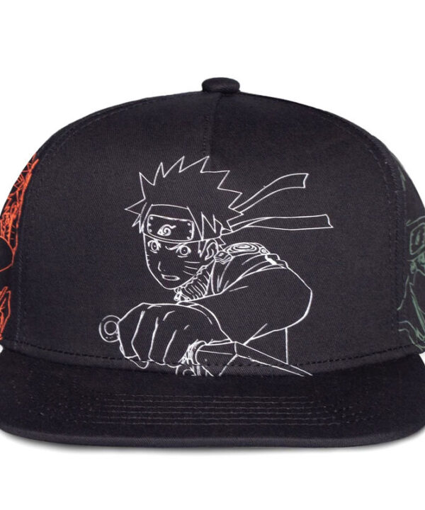 Gorra Outline Characters Naruto Shippuden - Imagen 1
