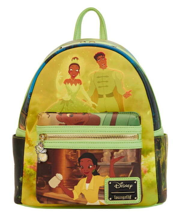 Mochila Escena Princesa Tiana y el Sapo Disney Loungefly - Imagen 1