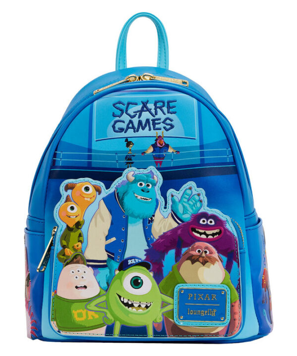 Mochila Monsters University Scare Games Disney Pixar Loungefly 28cm - Imagen 1