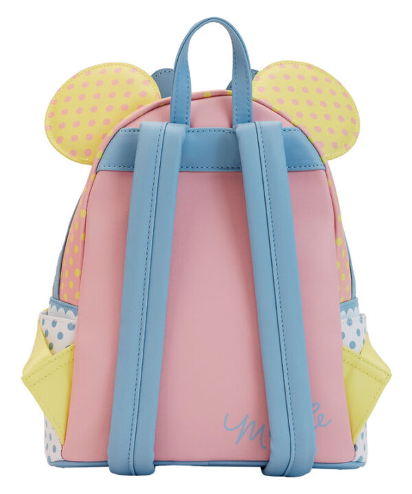 Mochila Pastel Polka Dot Minnie Mouse Disney - Imagen 2