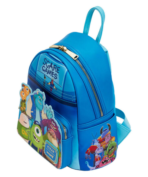 Mochila Monsters University Scare Games Disney Pixar Loungefly 28cm - Imagen 2