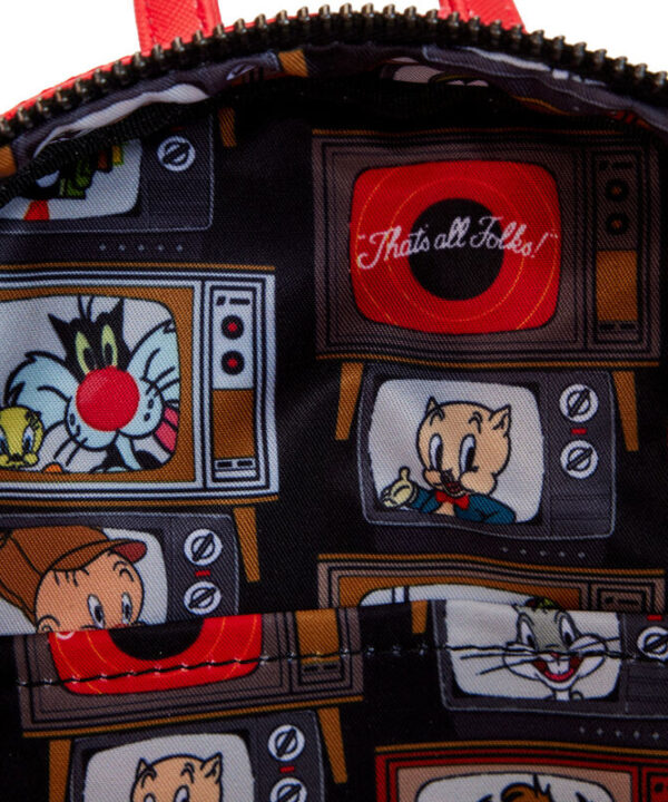 Mochila Thats All Folks Looney Tunes Loungefly 26cm - Imagen 5