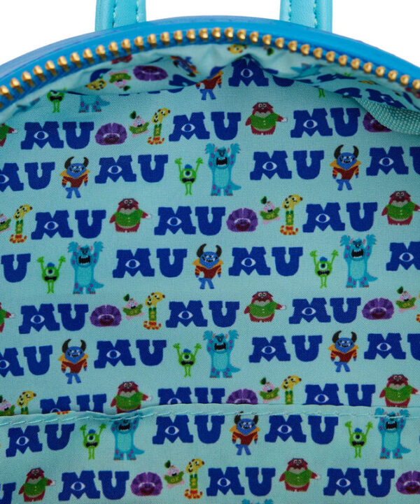Mochila Monsters University Scare Games Disney Pixar Loungefly 28cm - Imagen 6