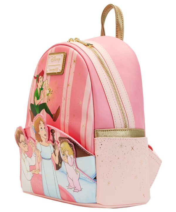 Mochila Tu Puedes Volar 70 Aniversario Peter Pan Disney Loungefly 23cm - Imagen 2