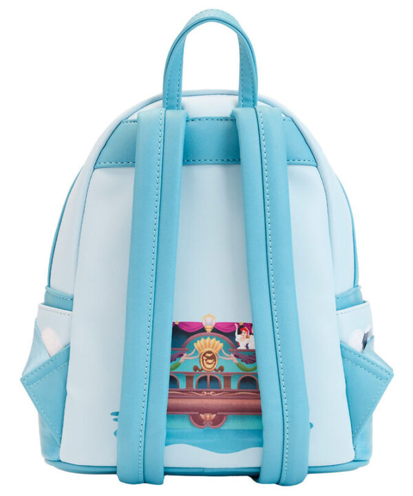 Mochila Regalo de Triton La Sirenita Disney Loungefly 26cm - Imagen 4