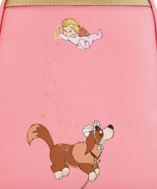 Mochila Tu Puedes Volar 70 Aniversario Peter Pan Disney Loungefly 23cm - Imagen 5