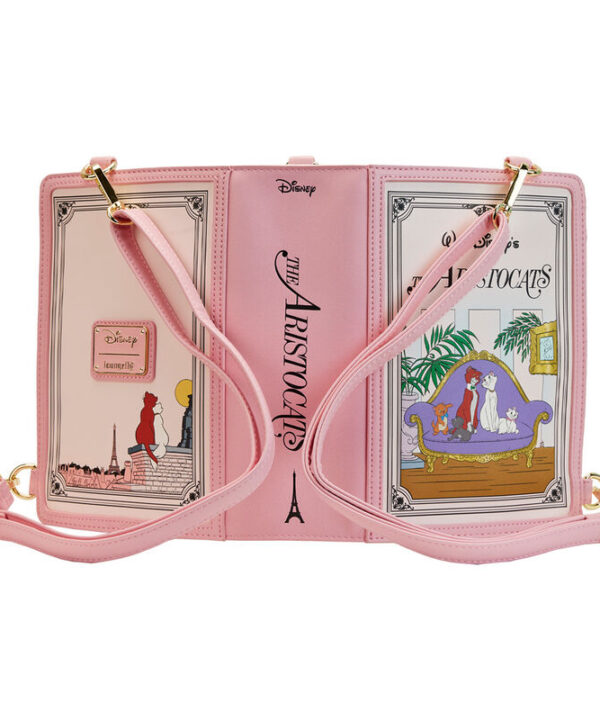Bolso mochila Libro Los Aristogatos Disney Loungefly - Imagen 6