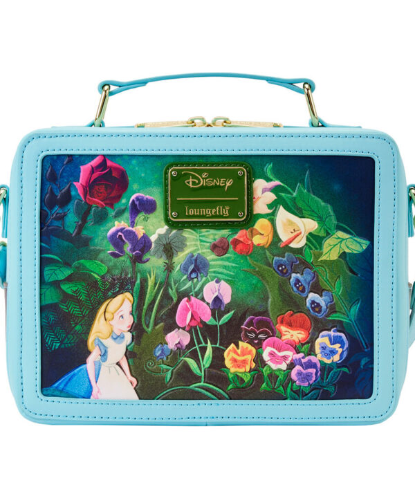 Bolso bandolera Alicia en el Pais de las Maravillas Disney Loungefly - Imagen 4