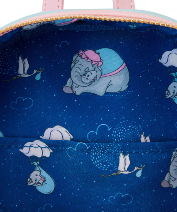Mochila Mrs Dumbo Disney Loungefly 26cm - Imagen 6