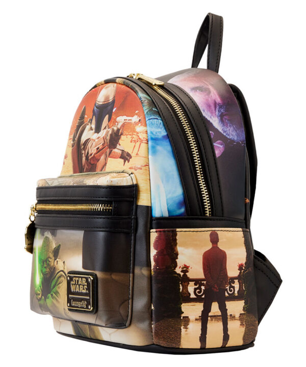 Mochila El Ataque de los Clones Episode II Star Wars Loungefly 26cm - Imagen 5