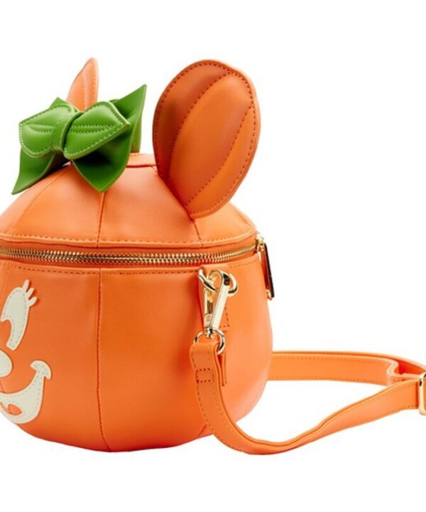 Bolso bandolera Calabaza Mickey Disney Loungefly - Imagen 2
