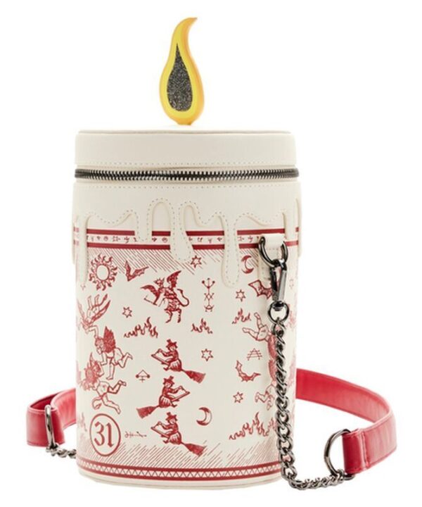 Bolso bandolera Vela de llama negra Hocus Pocus Loungefly - Imagen 2