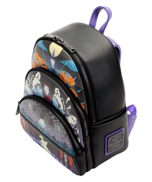 Mochila Oogie Boogie Pesadilla antes de Navidad Loungefly 25cm - Imagen 3