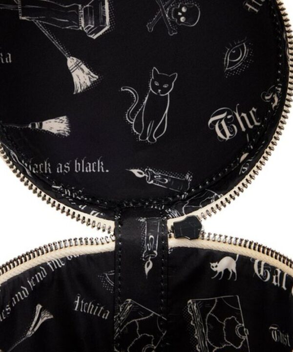 Bolso bandolera Vela de llama negra Hocus Pocus Loungefly - Imagen 5