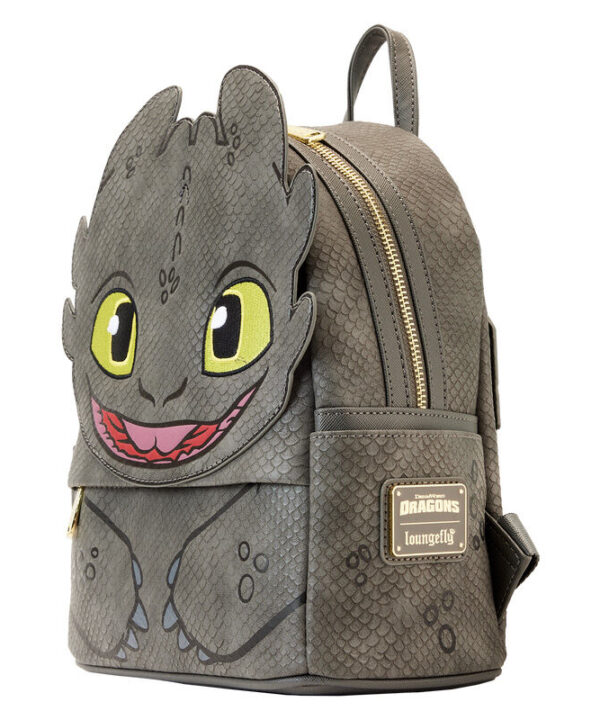 Mochila Desdentao Como Entrenar a Tu Dragon Loungefly 25cm - Imagen 2