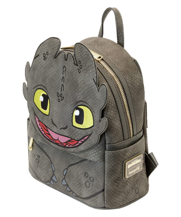 Mochila Desdentao Como Entrenar a Tu Dragon Loungefly 25cm - Imagen 3