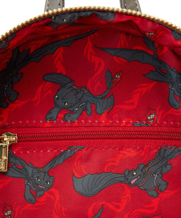 Mochila Desdentao Como Entrenar a Tu Dragon Loungefly 25cm - Imagen 7