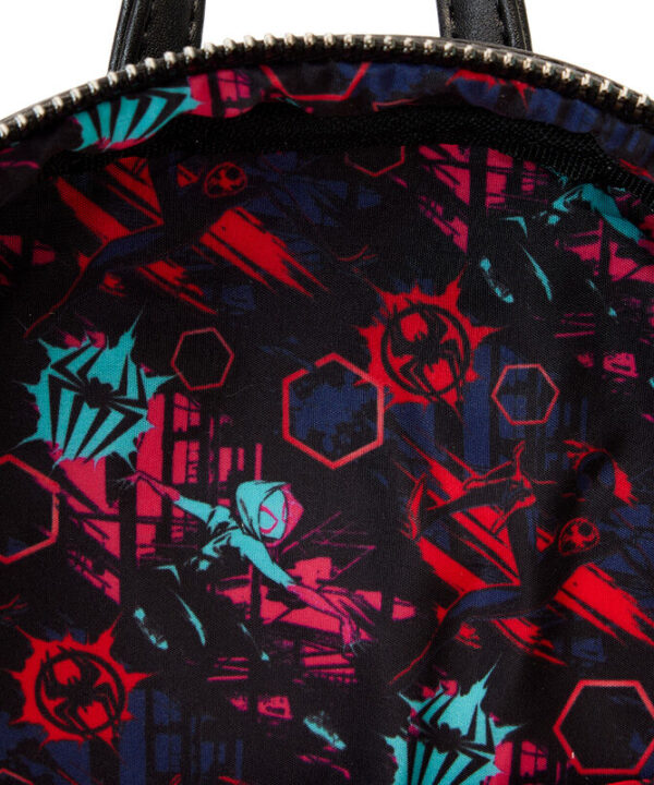 Mochila lenticular Cruzando el Multiverso Spiderman Marvel Loungefly 27cm - Imagen 7