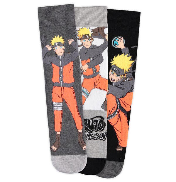 Pack 3 calcetines Naruto - Imagen 1