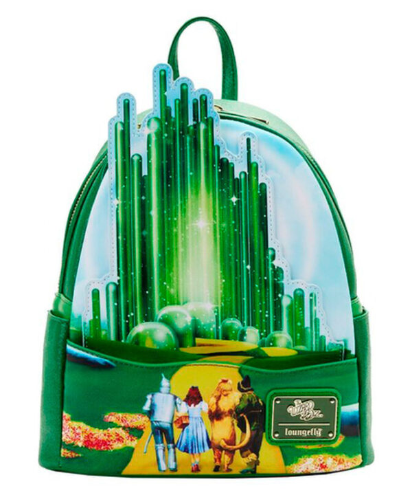 Mochila Esmeralda El Mago de Oz Loungefly 26cm - Imagen 1