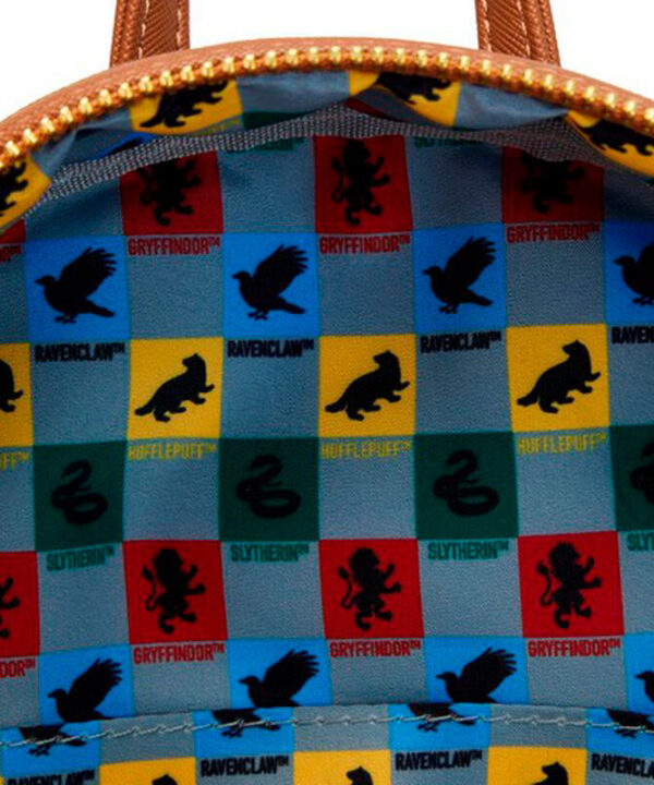 Mochila Snitch Dorada Harry Potter Loungefly 26cm - Imagen 3