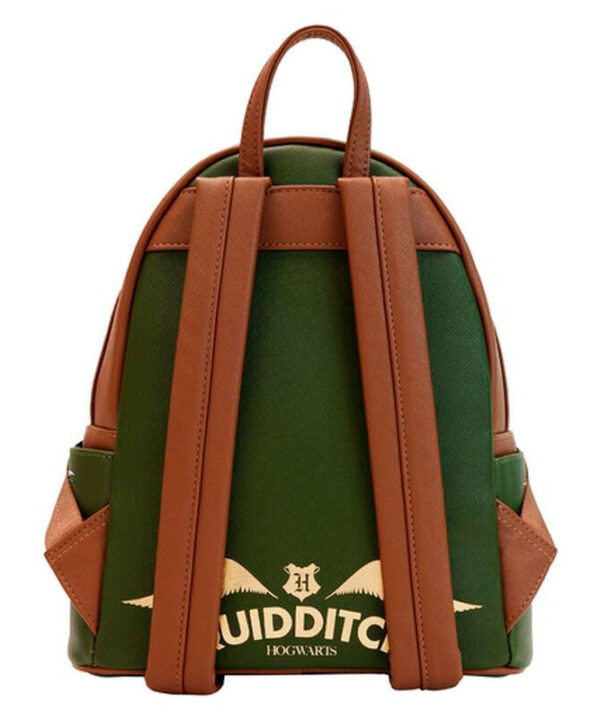 Mochila Snitch Dorada Harry Potter Loungefly 26cm - Imagen 4