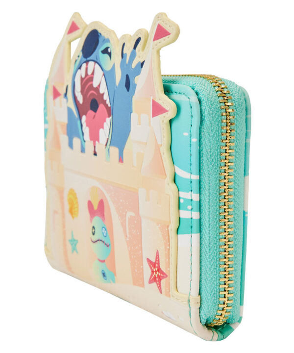 Cartera Sandcastle Beach Surprise Stitch Disney Loungefly - Imagen 3