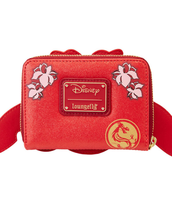 Cartera Glitter Mushu Mulan 25th Anniversary Disney - Imagen 2