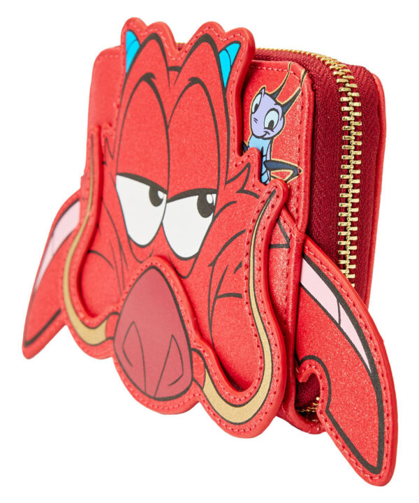 Cartera Glitter Mushu Mulan 25th Anniversary Disney - Imagen 4