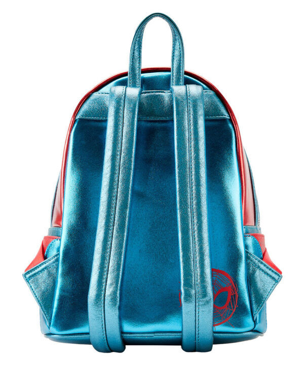 Mochila Metallic Spiderman Marvel Loungefly 25cm - Imagen 4