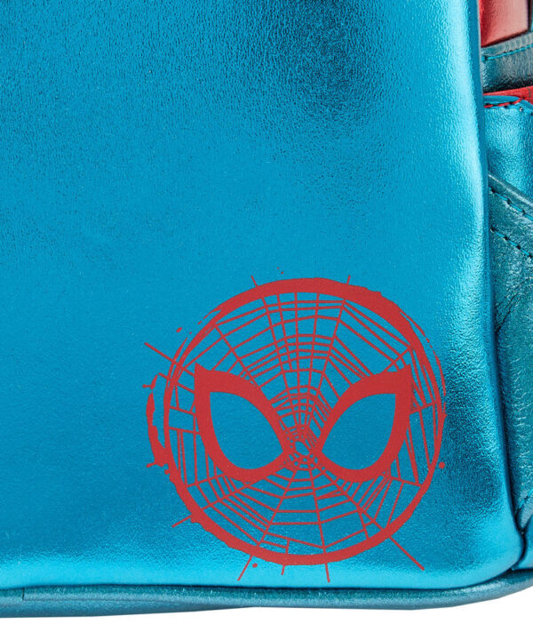 Mochila Metallic Spiderman Marvel Loungefly 25cm - Imagen 6