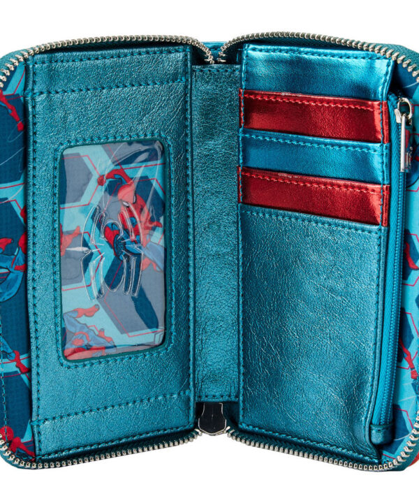 Cartera Metallic Spiderman Marvel Loungefly - Imagen 4