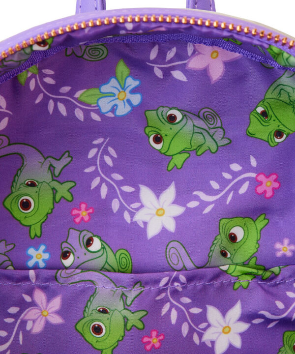 Mochila Swinging from the Tower Tangled Rapunzel Disney Loungefly 28cm - Imagen 8