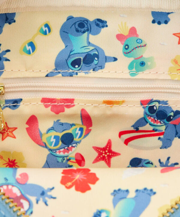 Bolso bandolera Dia de playa Stitch Disney Loungefly - Imagen 4