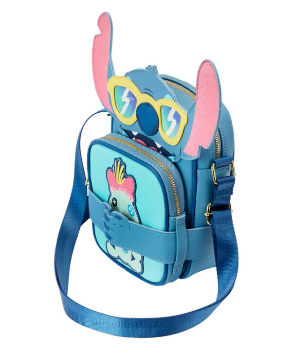 Bolso bandolera Dia de playa Stitch Disney Loungefly - Imagen 6