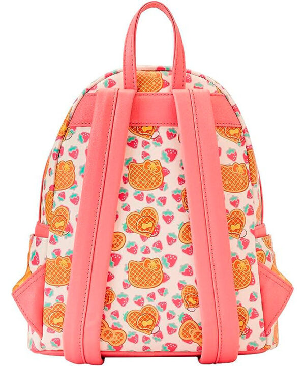 Mochila Desayuno gofre Hello Kitty Loungefly 26cm - Imagen 3
