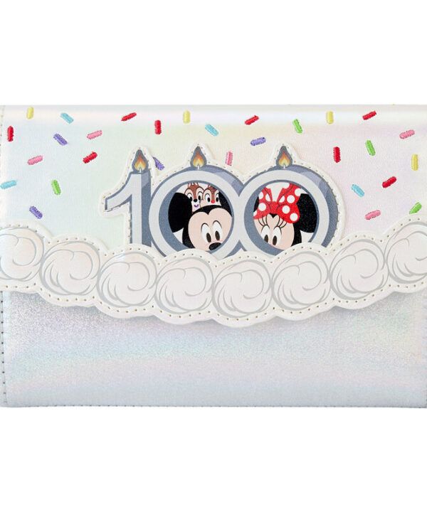 Cartera Anniversary Celebration Cake Disney 100 Loungefly - Imagen 1