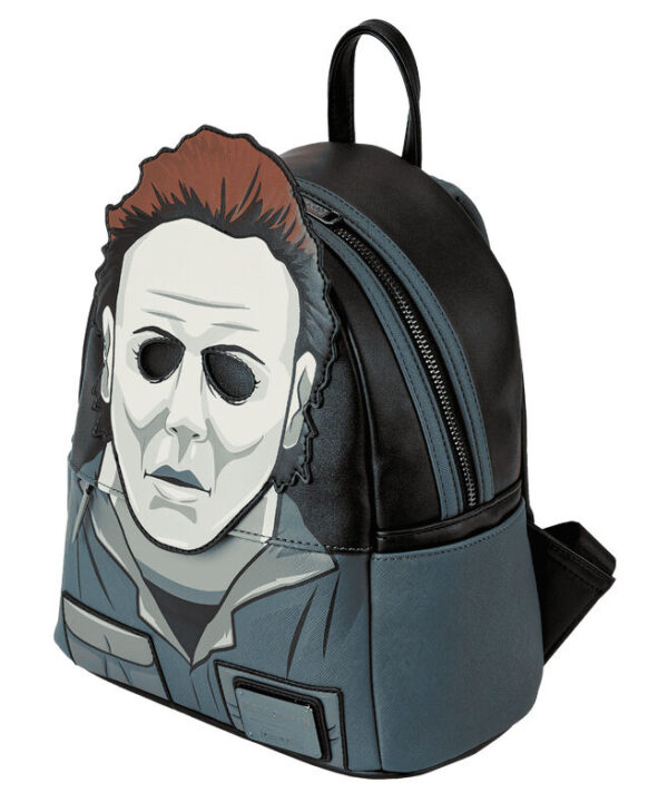 Mochila Michael Myers Mask Cosplay Halloween Loungefly 26cm - Imagen 3