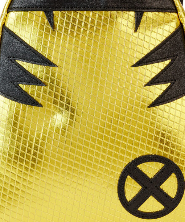 Mochila Metallic Wolverine X-Men Marvel Loungefly 26cm - Imagen 5
