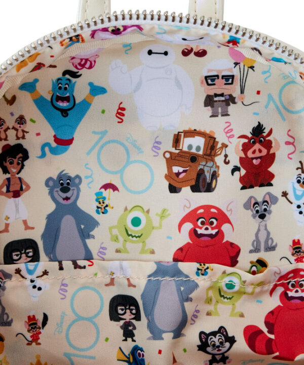 Mochila Anniversary Celebration Cake Disney 100 Loungefly 26cm - Imagen 6