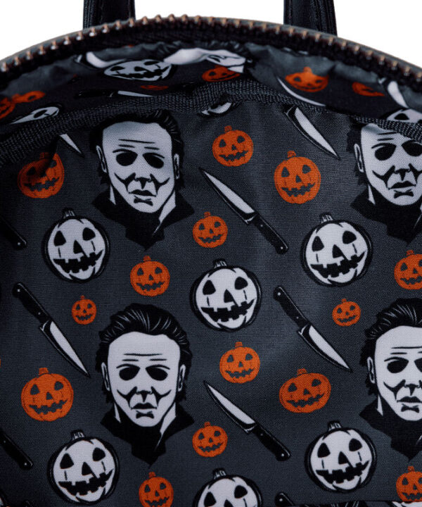 Mochila Michael Myers Mask Cosplay Halloween Loungefly 26cm - Imagen 7