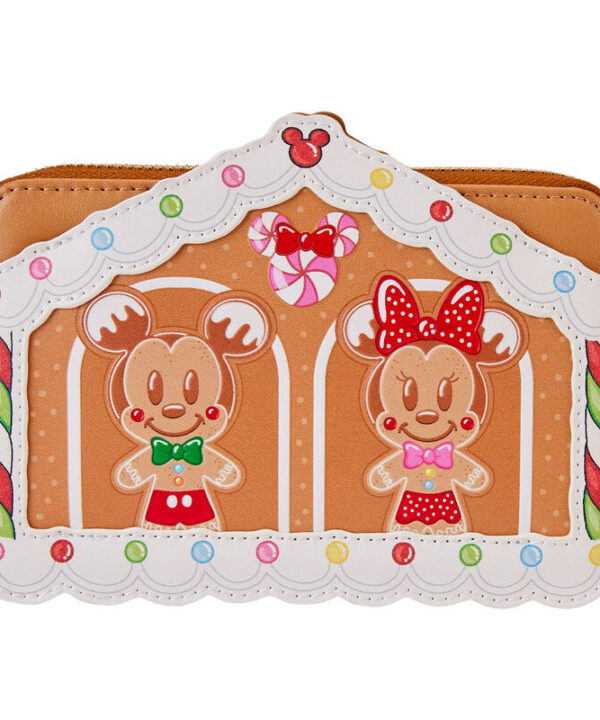 Cartera Gingerbread House Mickey & Friends Disney Loungefly - Imagen 1