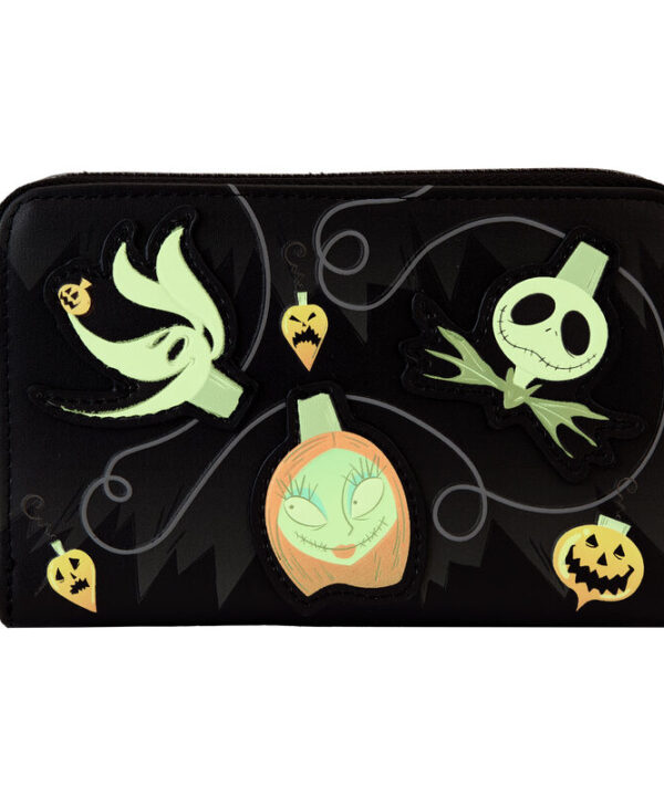 Cartera Arbol Luces Pesadilla Antes de Navidad Disney Loungefly - Imagen 2