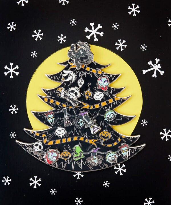 Pin Arbol Luces Pesadilla Antes de Navidad Disney Loungefly - Imagen 3