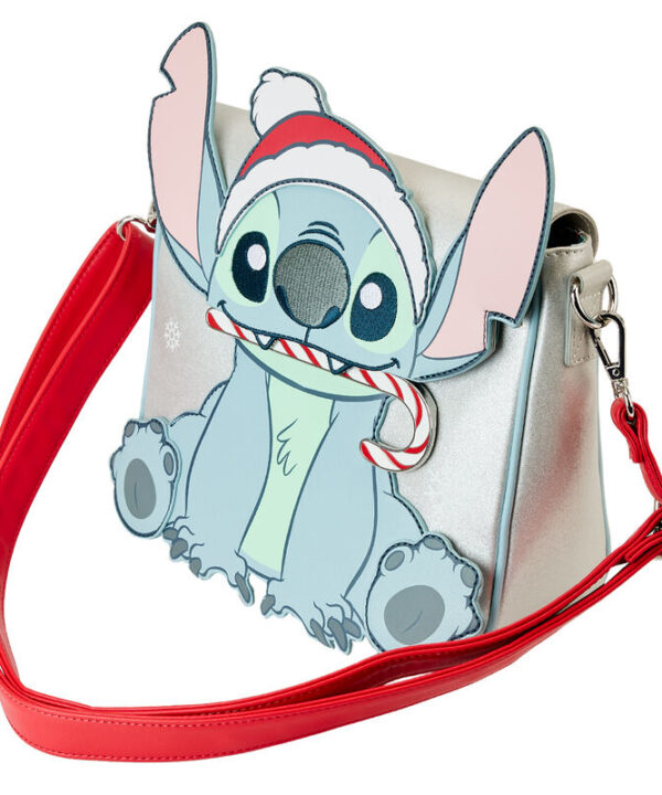 Bolso glitter Holiday Stitch Disney Loungefly - Imagen 3