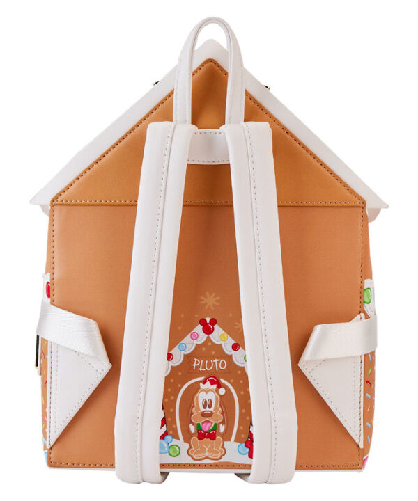 Mochila Gingerbread House Mickey & Friends Disney Loungefly 32cm - Imagen 4