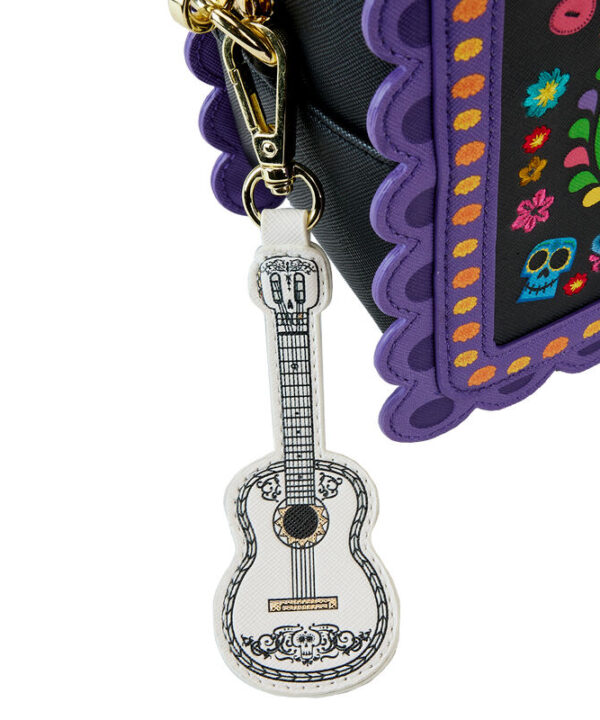 Bolso Miguel Calavera Floral Skull Coco Disney Loungefly - Imagen 5