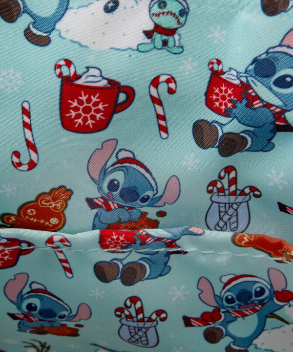 Bolso glitter Holiday Stitch Disney Loungefly - Imagen 6